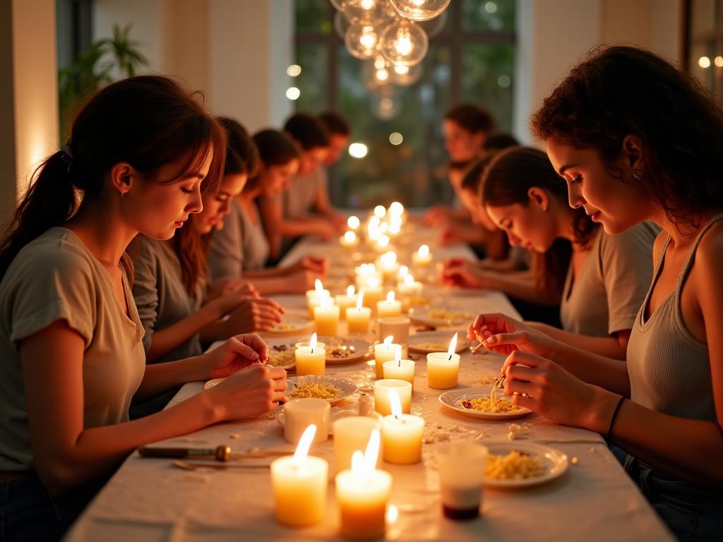 Talleres de velas en Medellín para team building